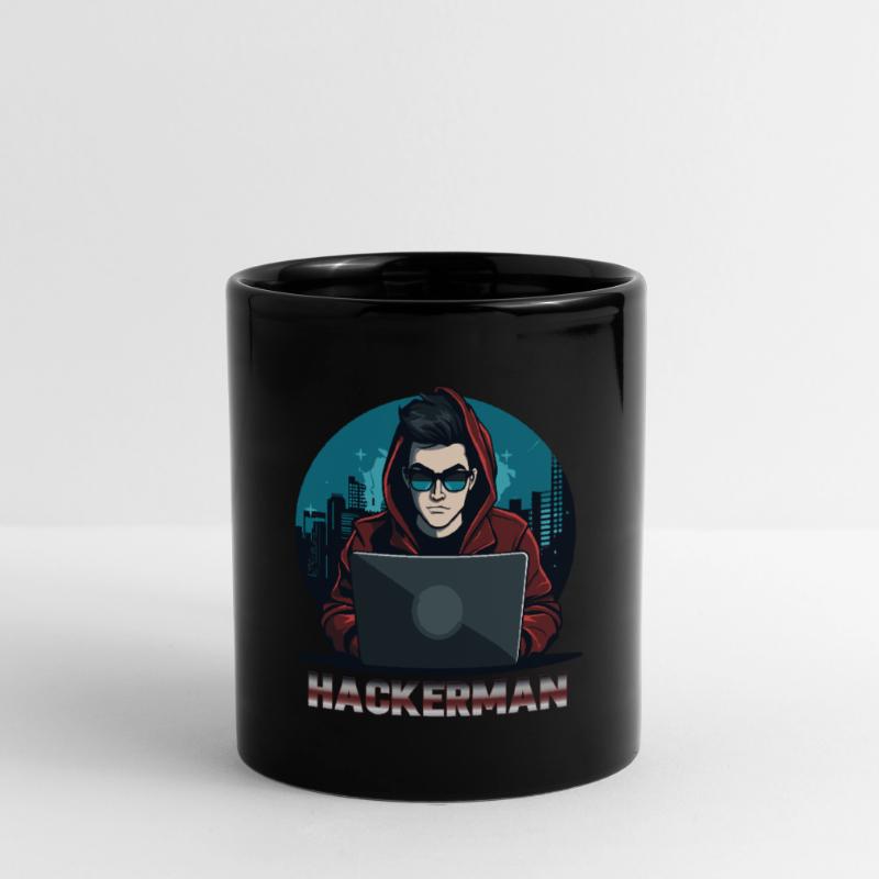 Cool Hacker Codage Spécialiste de l’informatique Hackerman Mug uni