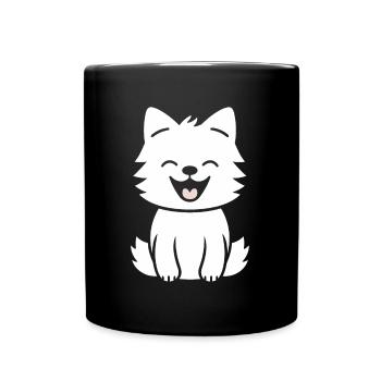 wolf - Full Colour Mug - black - Front