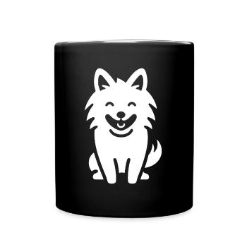 wolf - Full Colour Mug - black - Front