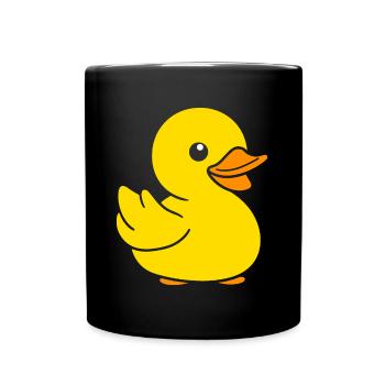 duck - Full Colour Mug - black - Front
