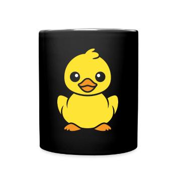 canard - Mug uni - noir - Devant