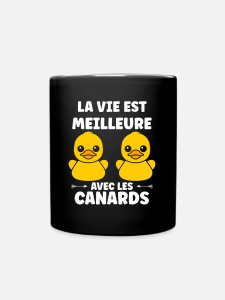 humour canard - Mug uni - noir