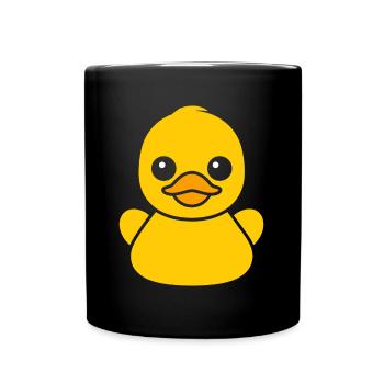canard - Mug uni - noir - Devant