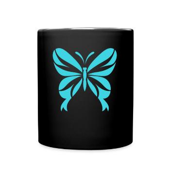 Sensibilisation au cancer du col de l'utérus - Mug uni - noir - Devant