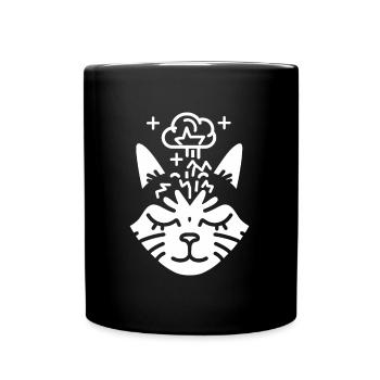 sensibilisation santé mentale - Mug uni - noir - Devant