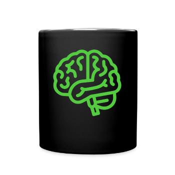 sensibilisation santé mentale - Mug uni - noir - Devant