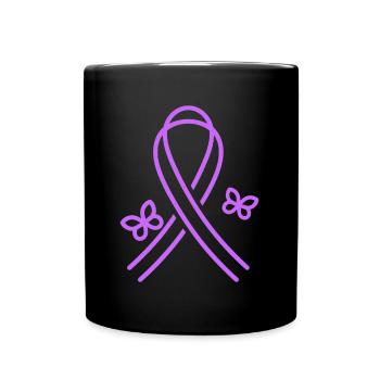 Sensibilisation à la maladie d’Alzheimer - Mug uni - noir - Devant