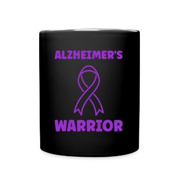 Sensibilisation à la maladie d’Alzheimer - Mug uni - noir - Devant
