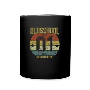 May 2001 - Birthday in May Oldschool - Full Colour Mug - black - Front