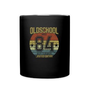 Septembre 1984 - Anniversaire en septembre Oldschool - Mug uni - noir - Devant