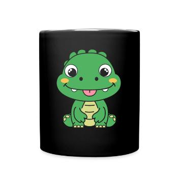 Crocodile - Mug uni - noir - Devant