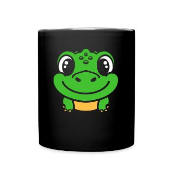 Crocodile - Mug uni - noir - Devant
