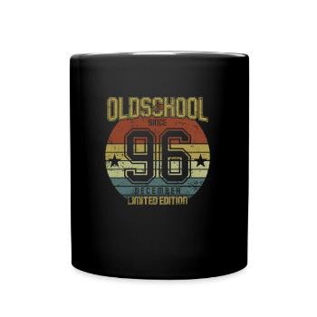 Décembre 1996 - Anniversaire en décembre Oldschool - Mug uni - noir - Devant