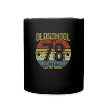 Avril 1978 - Anniversaire en avril Oldschool - Mug uni - noir - Devant