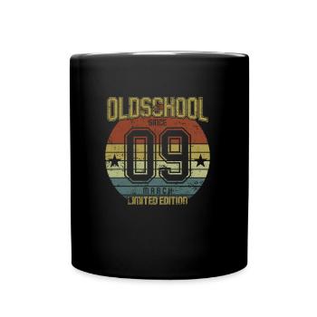 March 2009 - Birthday in March Oldschool - Full Colour Mug - black - Front