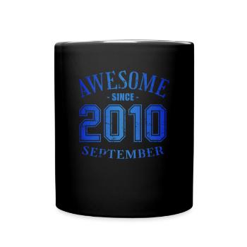 September 2010 - September Birthday Awesome - Full Colour Mug - black - Front