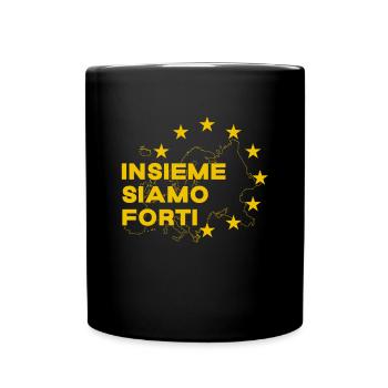 Europe - Ensemble, nous sommes forts - UE - Mug uni - noir - Devant