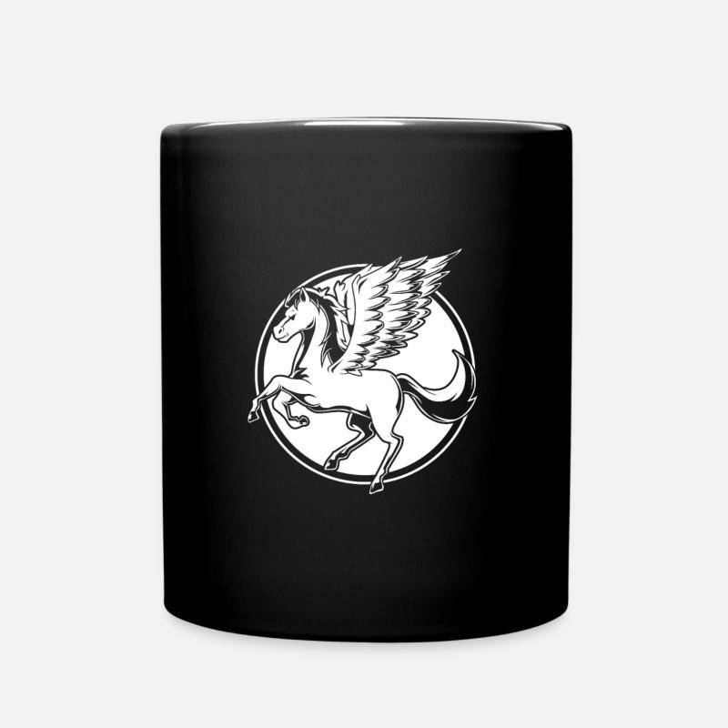 Pégase - Mug uni - noir