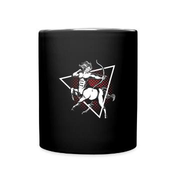 Centaure - Mug uni - noir - Devant