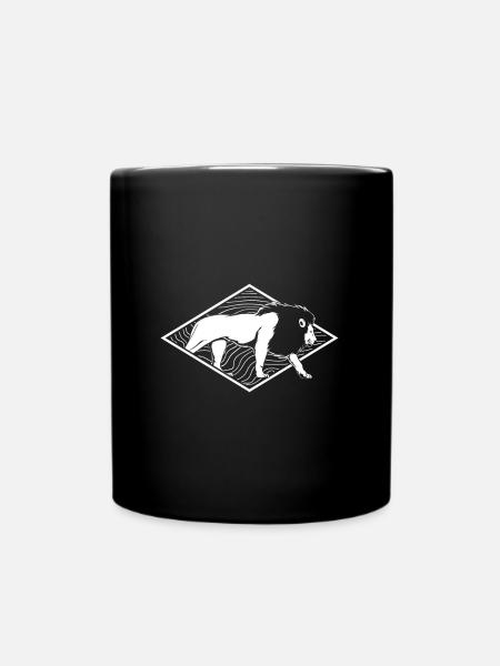 Lion - Full Colour Mug - black