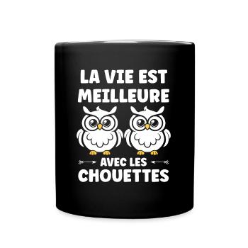 Nice humor - Full Colour Mug - black - Front