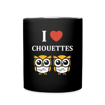 Netter Humor - Tasse einfarbig - Schwarz - Vorne