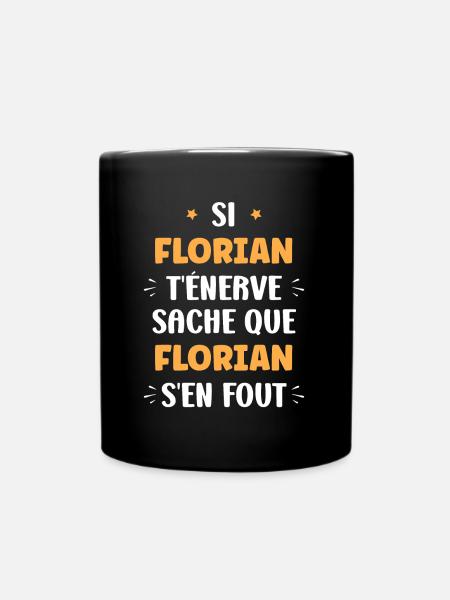 Florian - Mug uni - noir