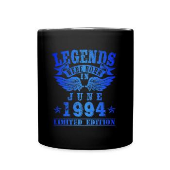 Legends est né en juin 1994 Anniversaire - Mug uni - noir - Devant