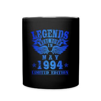 Les légendes sont nées en mai 1994 Anniversaire - Mug uni - noir - Devant
