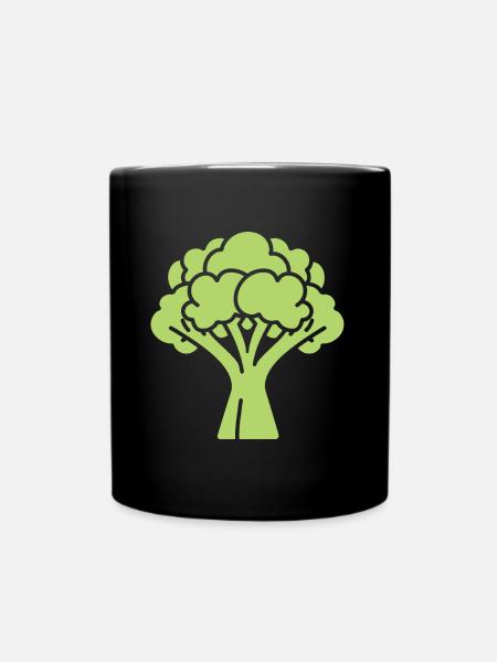 brocoli - Mug uni - noir