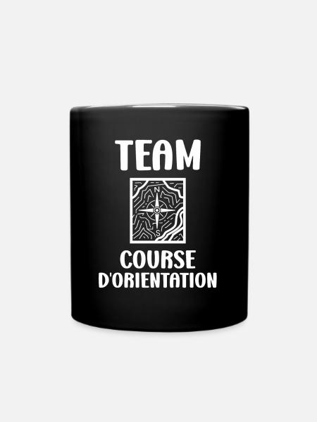 course d'orientation - Mug uni - noir
