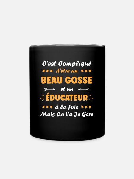 Educateur - Mug uni - noir