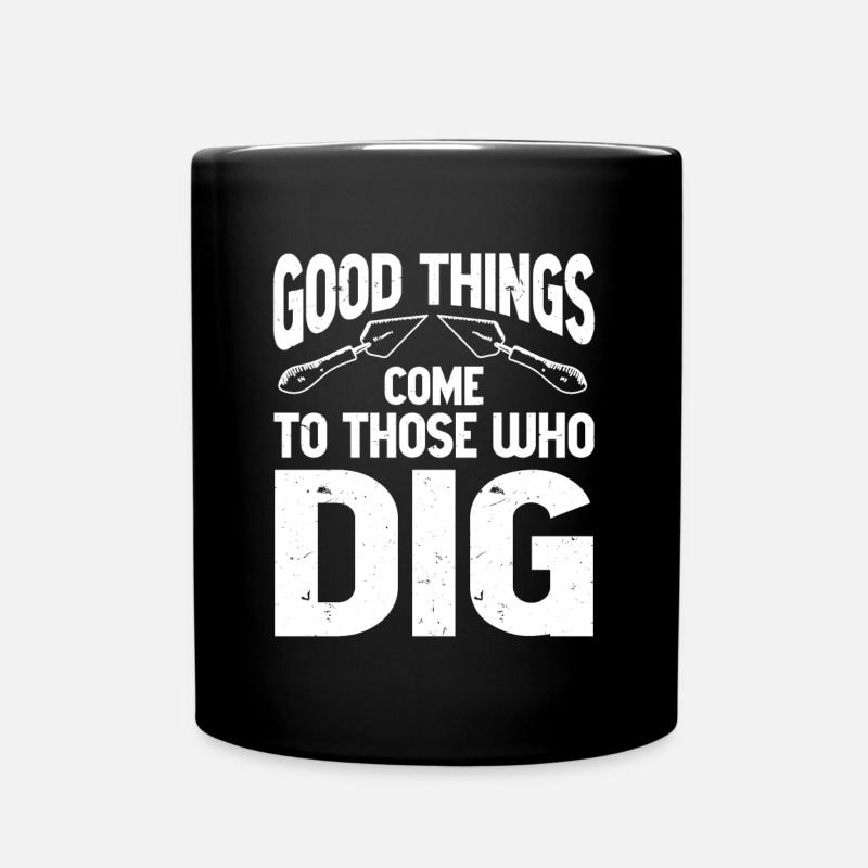 Archaeologist Archaeology - Full Colour Mug - black