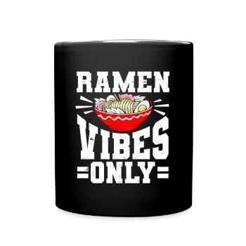 Ramen Lover Japanese Noodle Soup Ramen - Full Colour Mug - black - Front