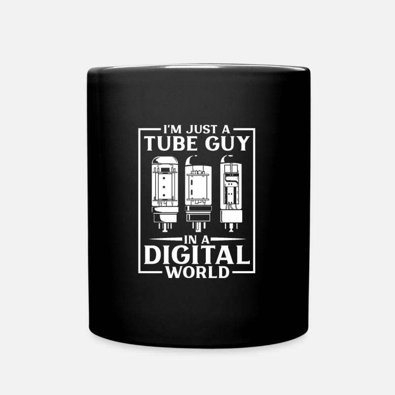 Tube Guy - Röhrenverstärker - Tasse einfarbig - Schwarz