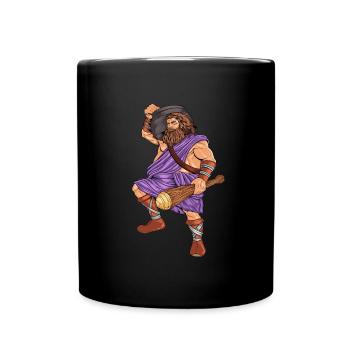 Dieu de la mythologie celtique - Dagda - Mug uni - noir - Devant