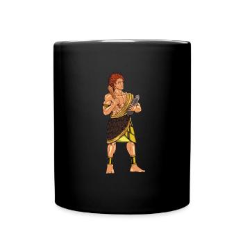 Dieu de la mythologie celtique - Ogma - Mug uni - noir - Devant