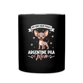 Argentine Pila Mama - Full Colour Mug - black - Front
