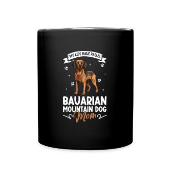 Chien de chasse à l’odeur de montagne bavaroise Mama - Mug uni - noir - Devant