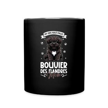 Bouvier des Flandres Mama - Full Colour Mug - black - Front