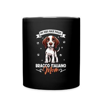 Bracco Italiano Mama - Mug uni - noir - Devant