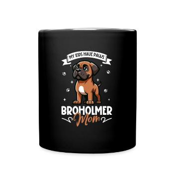 Maman Broholm - Mug uni - noir - Devant