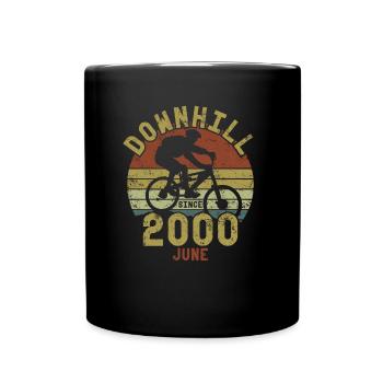 Birthday Downhill Bike Bike June 2000 - Full Colour Mug - black - Front