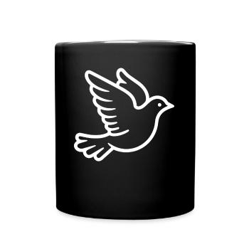 Dove - Full Colour Mug - black - Front