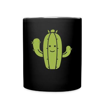 Cactus - Mug uni - noir - Devant