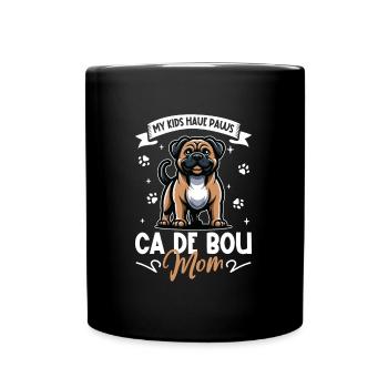 Ca de Bou Mama - Tasse einfarbig - Schwarz - Vorne