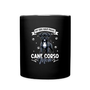 Cane Corso Mama - Full Colour Mug - black - Front
