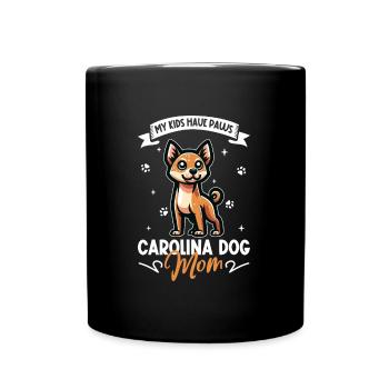 Carolina Dog Mom - Full Colour Mug - black - Front