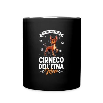 Cirneco dell’Etna Mama - Mug uni - noir - Devant