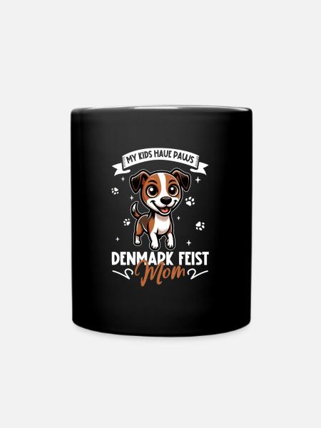 Danemark Feist Mama - Mug uni - noir
